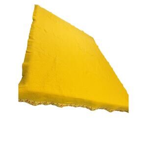 North Star By Chatham Vintage 70's Embroidered Blanket 89 x 62, Floral